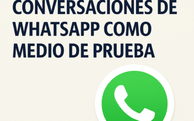 Mensajes de WhatsApp y redes sociales: ¿pueden servir como prueba en un juicio?